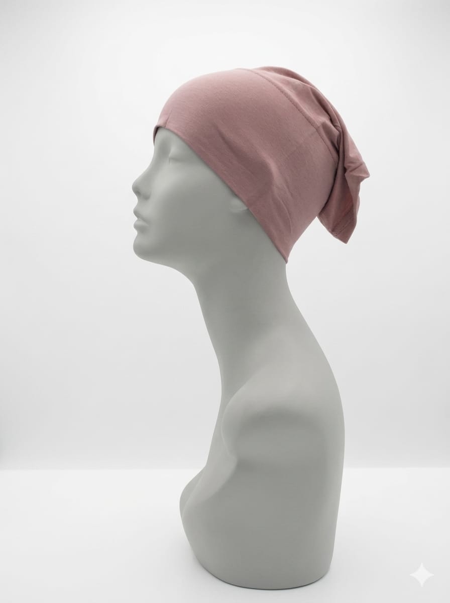 jolienisa Hijab Cap Pink Hijab Cap | Soft Stretch Under-Scarf Cap Pink Hijab Cap | Under-Scarf Cap – Jolie Nisa