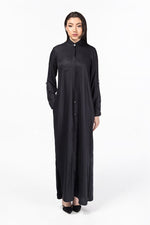 Load image into Gallery viewer, Black Abaya Dress for women
