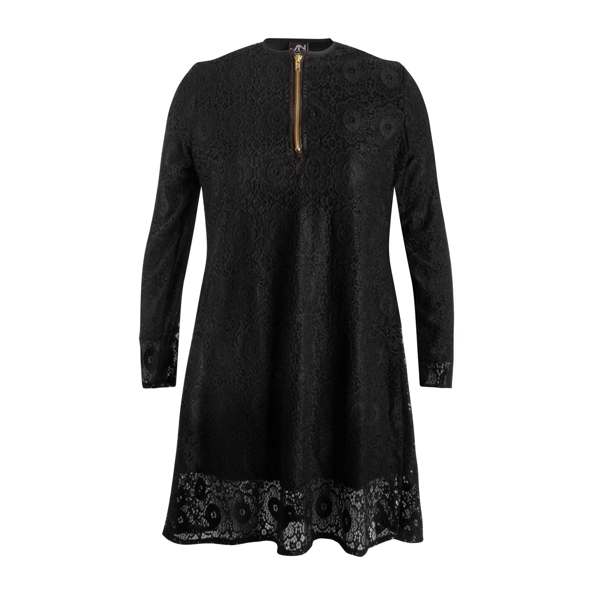 Black Lace Tunic Dress jolienisa Black Lace Tunic Dress jolienisa