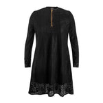 Load image into Gallery viewer, jolienisa Black Lace Tunic Dress
