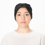 Load image into Gallery viewer, jolienisa Bonnet Black Muslim Turban Bonnet
