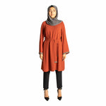 Load image into Gallery viewer, jolienisa Brick Fancy Tunic with Belt
