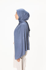 Load image into Gallery viewer, jolienisa Brisk Blue Jersey Cotton Hijab
