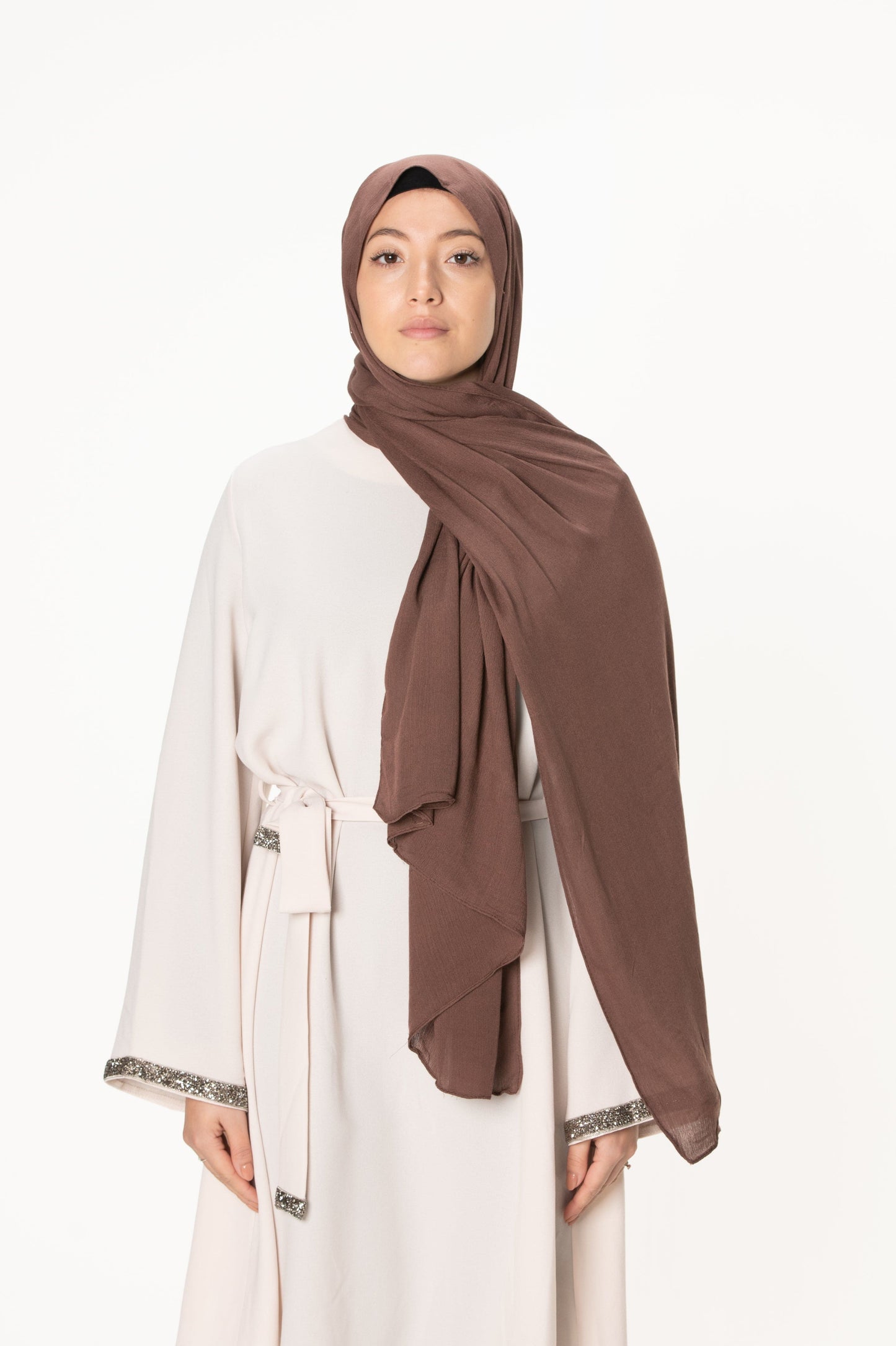 jolienisa Chocolate Therapy Modal Crinkle Hijab