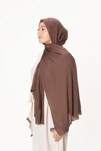 jolienisa Chocolate Therapy Modal Crinkle Hijab