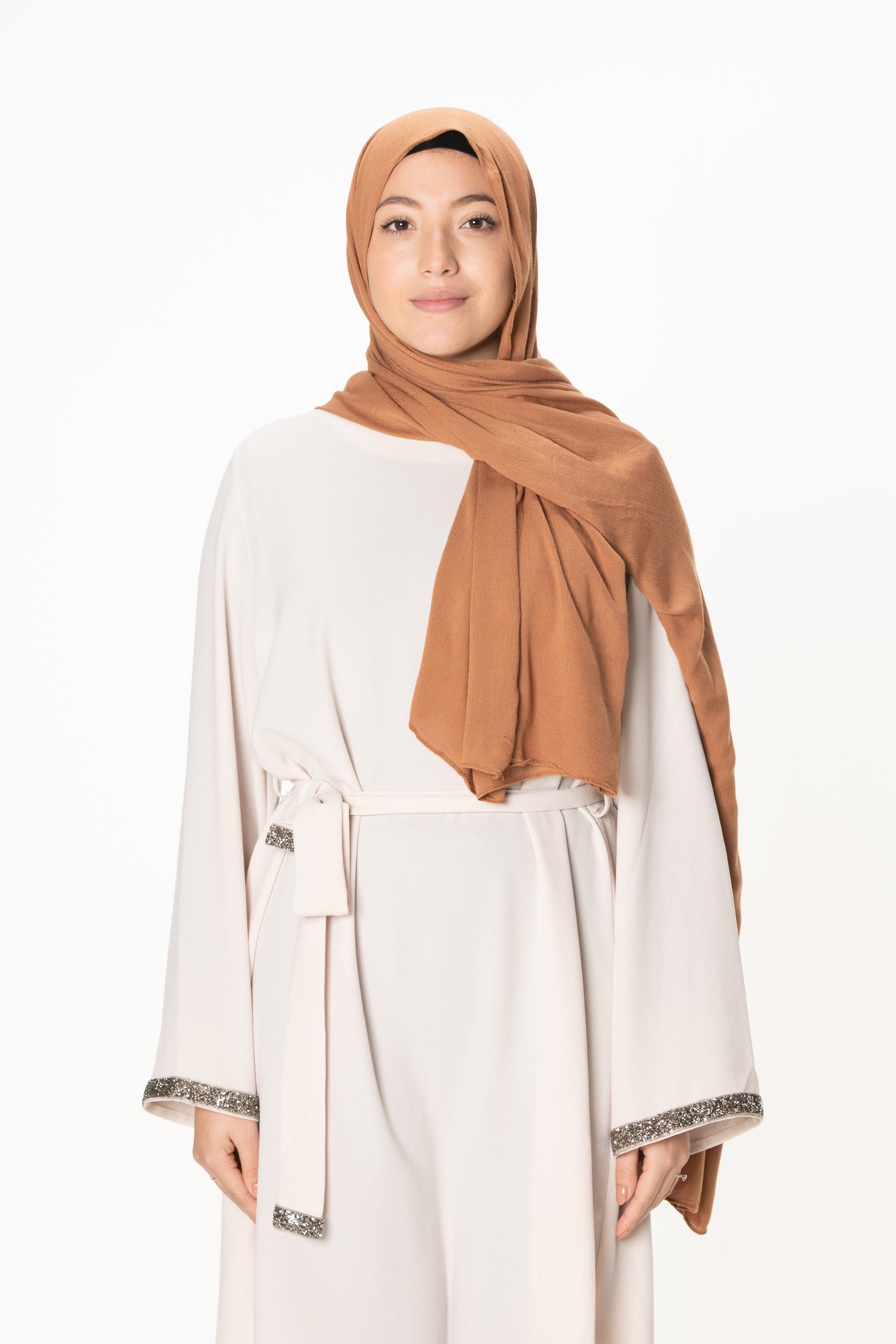 jolienisa Desert Clay Modal Crinkle Hijab