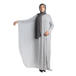 Load image into Gallery viewer, Grey Evening Batwing Kaftan

