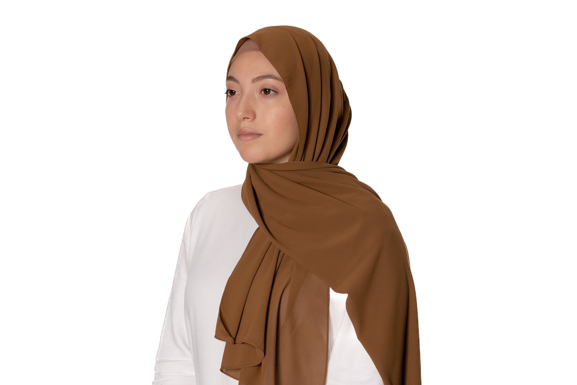 Jolie Nisa Hijab Camel Elevate your style with the Non-Slip Bubble Chiffon Hijab by Jolie Nisa. With its comfortable and secure fit, this hijab is perfect for any occasion. Shop now! Jolie Nisa Non-Slip Premium Bubble Chiffon Hijab for All-Day Comfort 