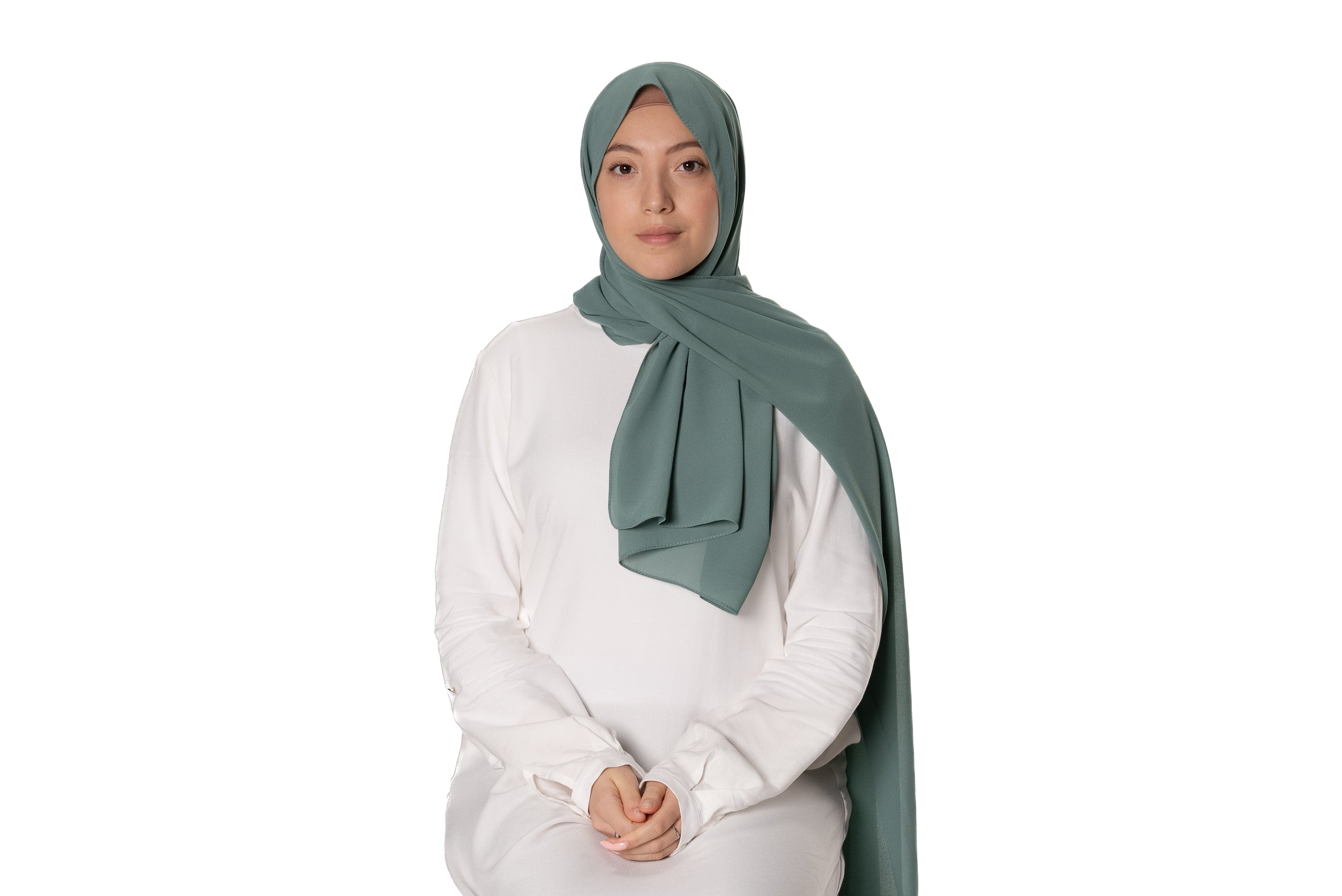 Non-Slip Premium Bubble Chiffon Hijab by Jolie Nisa. Its comfortable and secure fit.