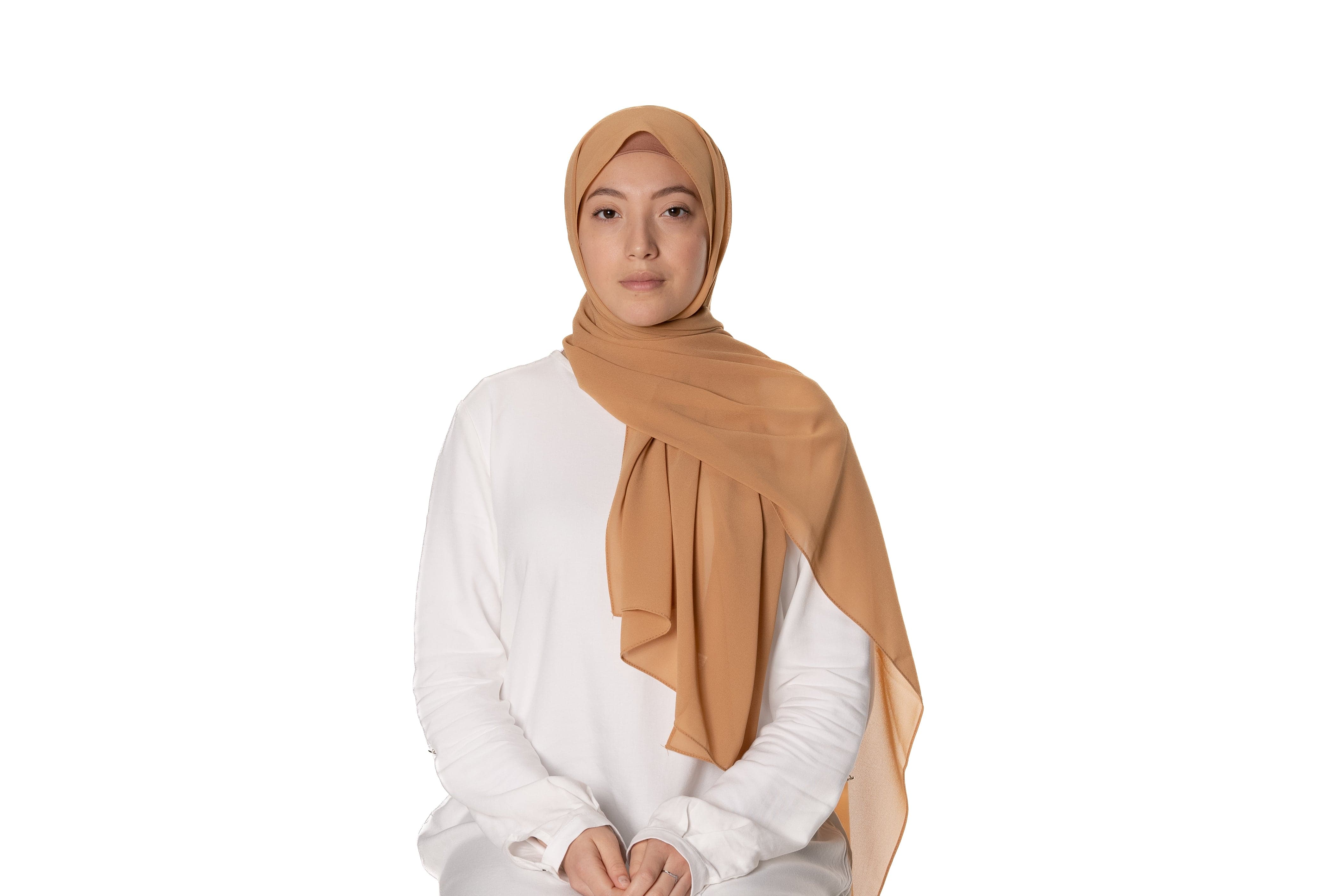 Jolie Nisa Hijab Ginger Elevate your style with the Non-Slip Bubble Chiffon Hijab by Jolie Nisa. With its comfortable and secure fit, this hijab is perfect for any occasion. Shop now! Jolie Nisa Non-Slip Premium Bubble Chiffon Hijab for All-Day Comfort 