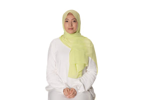 Jolie Nisa Hijab Neon Yellow Elevate your style with the Non-Slip Bubble Chiffon Hijab by Jolie Nisa. With its comfortable and secure fit, this hijab is perfect for any occasion. Shop now! Jolie Nisa Non-Slip Premium Bubble Chiffon Hijab for All-Day Comfort 