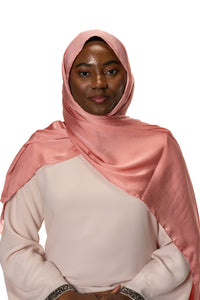 Jolie Nisa Hijab Watermaloon Jolie Nisa None Slip Premium Satin Crinkle Hijab Scarf Your Style with Jolie Nisa None Slip Premium Satin Crinkle Hijab Scarf