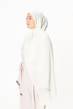 Load image into Gallery viewer, jolienisa Ice Cream Chiffon Hijab with Rhinestones
