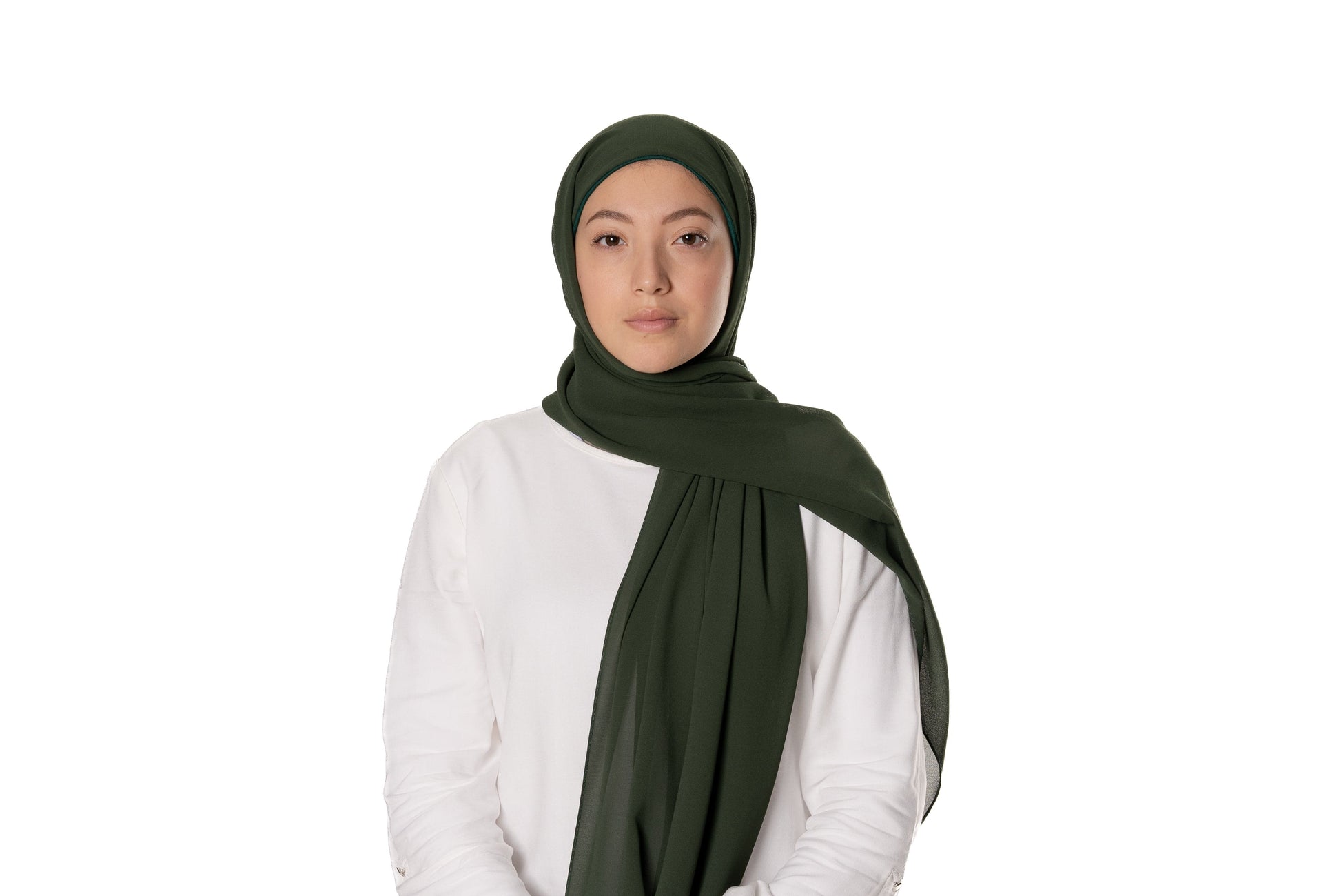 jolienisa Jolie Nisa Premium Chiffon Hijab with Non-Slip Jersey Cap - Elegant, Comfortable, and Secure Hijab for Women