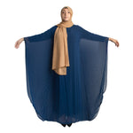Load image into Gallery viewer, Navy Evening Batwing Kaftan
