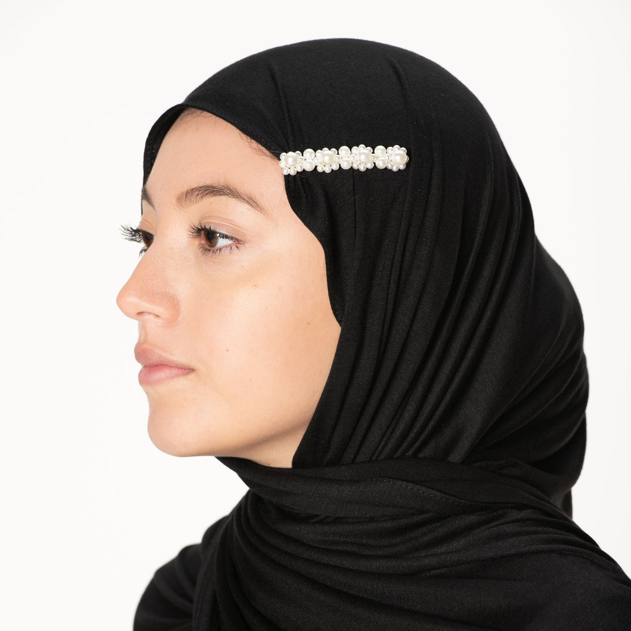 Hijab Pins SCARF PINS LONG MUSLIM HIJAB ABAYA PIN One Roll 40PC WHEEL PIN  BLACK