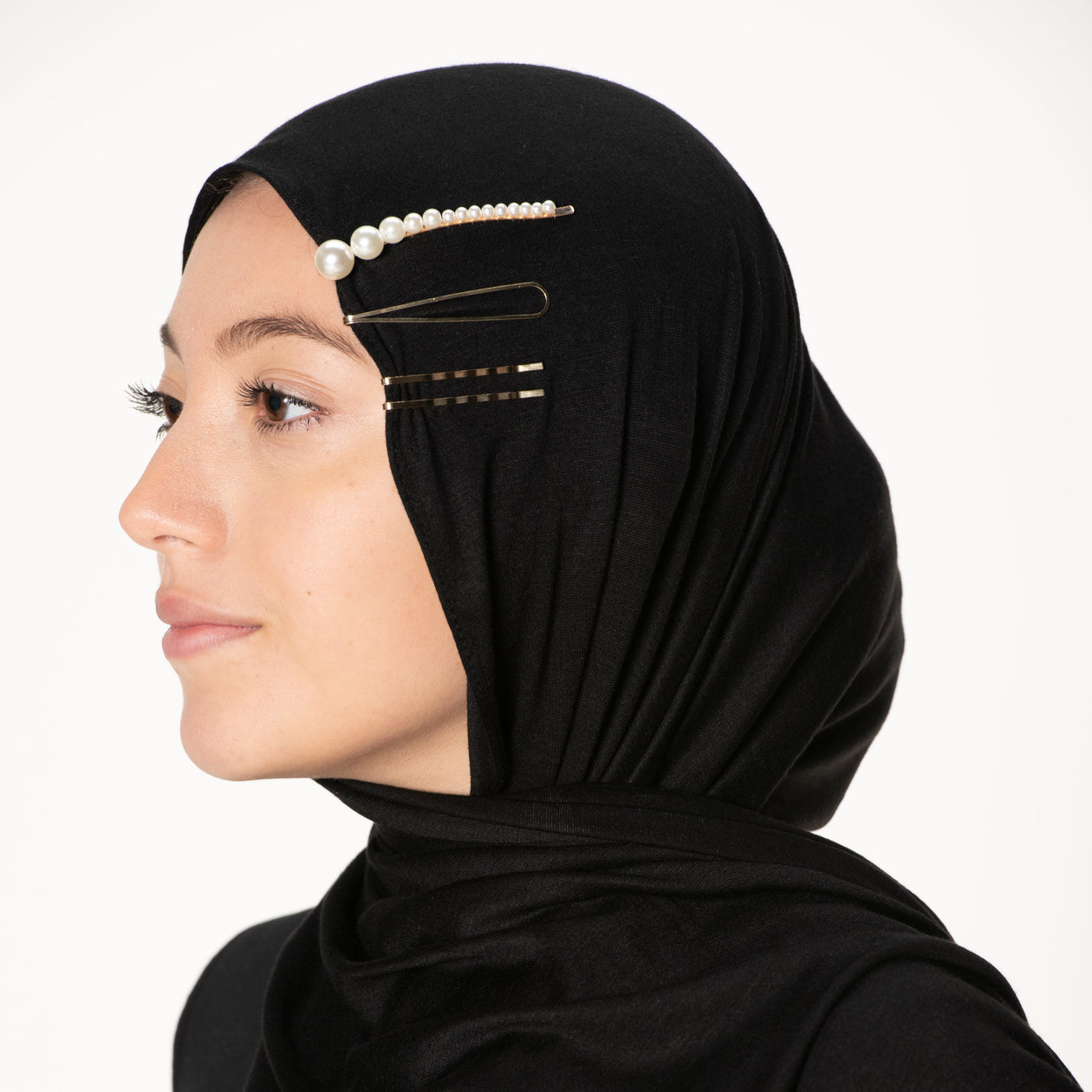 Pearl Hijab Pins (Set of 3)