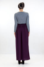 Load image into Gallery viewer, jolienisa Pleated Maxi Skirt - Purple
