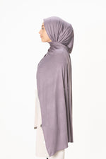 Load image into Gallery viewer, jolienisa Premium Jersey  Cotton Hijab Duchess Lilac
