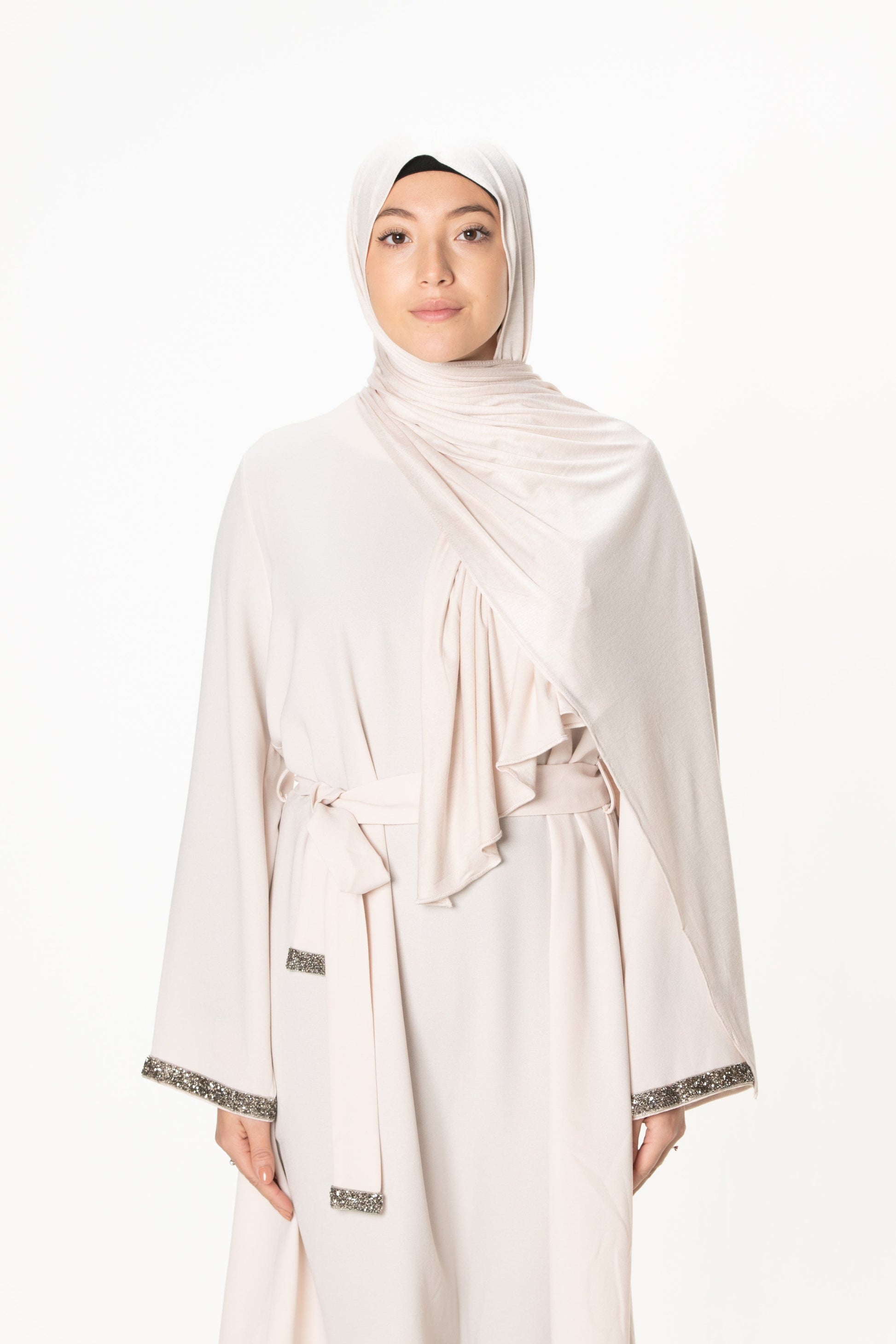 jolienisa Premium Jersey  Cotton Hijab  Nice Cream