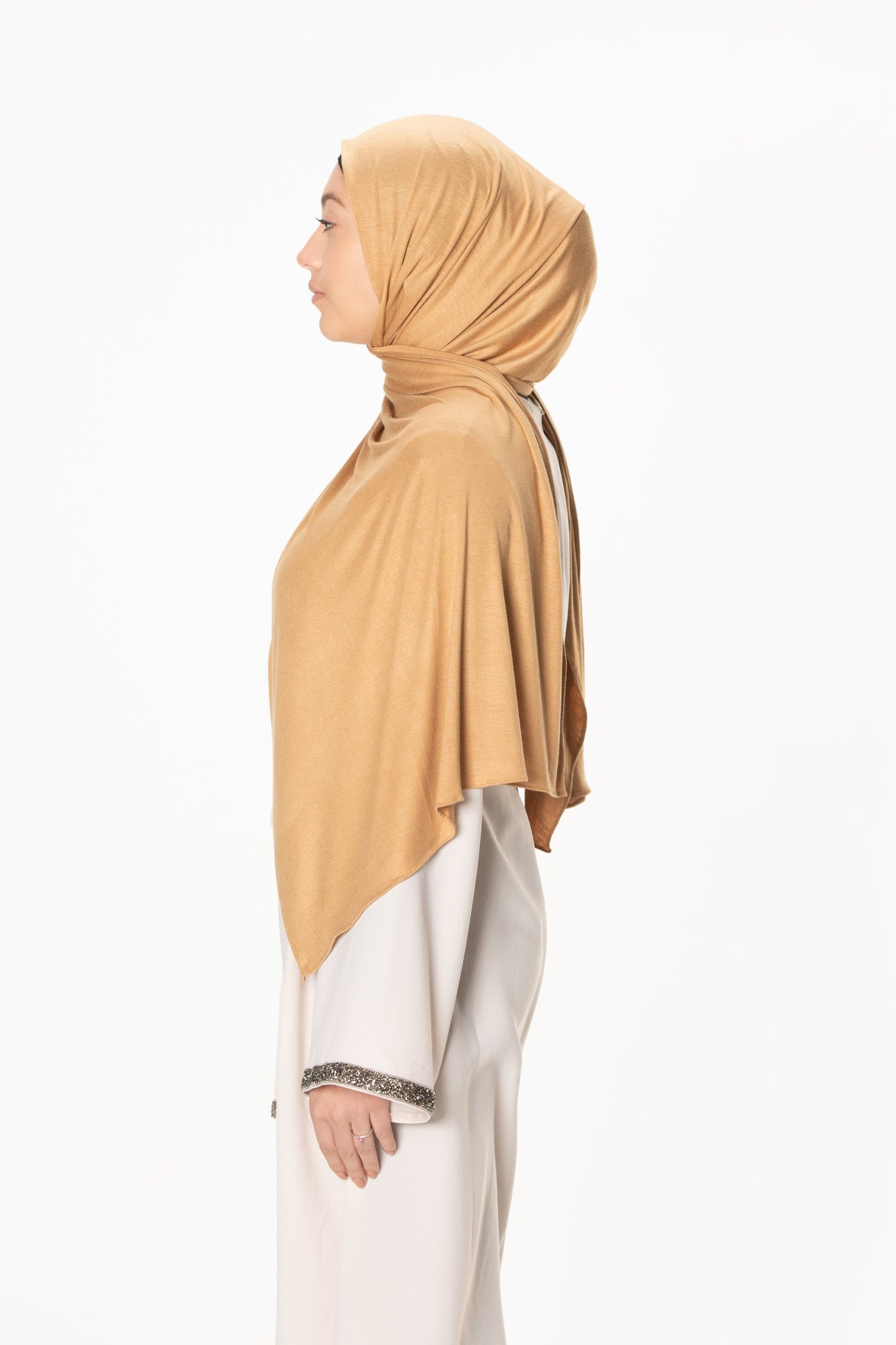 jolienisa Premium Jersey Cotton Hijab Sweet mustard