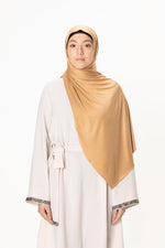 Load image into Gallery viewer, jolienisa Premium Jersey Cotton Hijab Sweet mustard
