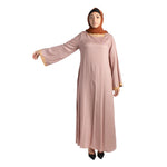 Load image into Gallery viewer, Rose Embroidered Abaya Dress
