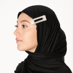 Load image into Gallery viewer, jolienisa Square Pearl Hijab Pin
