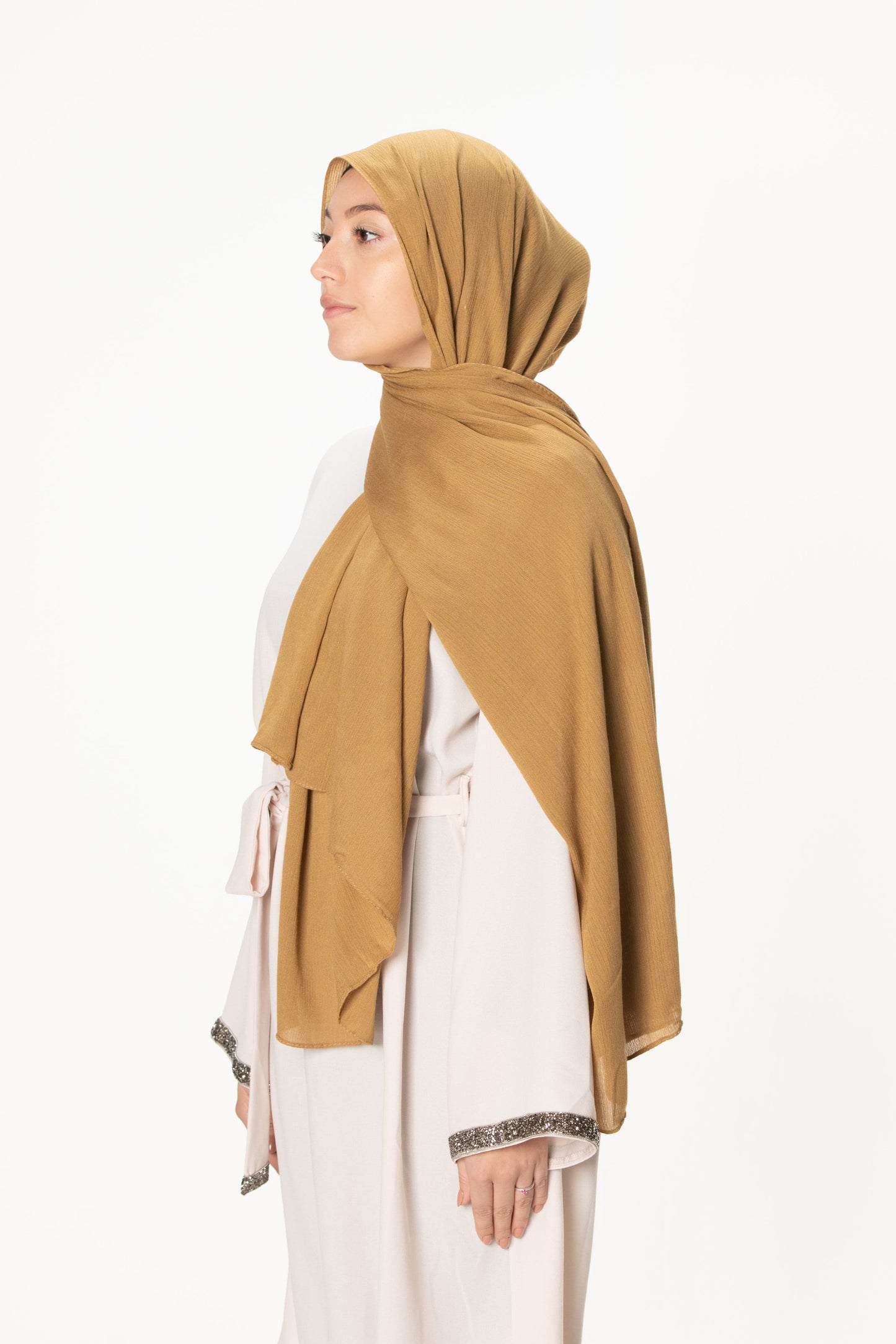 jolienisa Turmeric Modal Crinkle Hijab