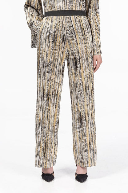 ZOHA Multicolor - Fancy Palazzo Pants Front